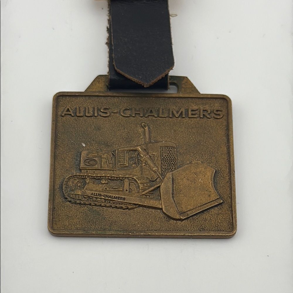 Vintage Allis-Chalmers Brass Fob Watch